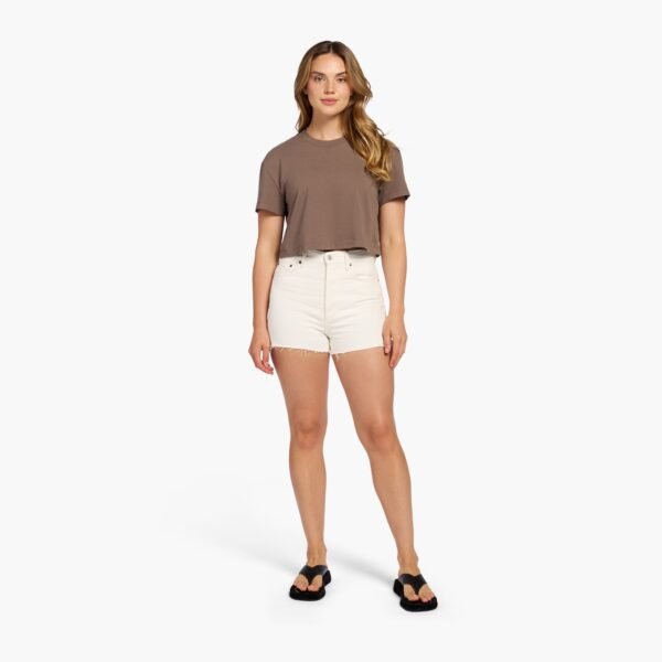 A-Line Vintage Cut-Off Short | Linen