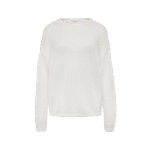 Open Knit Sweater | White
