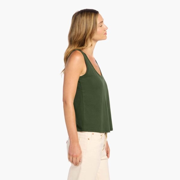 Soft Cotton Everyday Tank | Darkest Olive