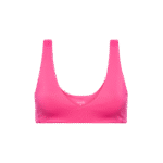 Plunge Bikini Top | Fuchsia