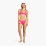 Plunge Bikini Top | Fuchsia