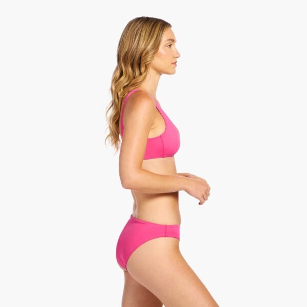 Plunge Bikini Top | Fuchsia