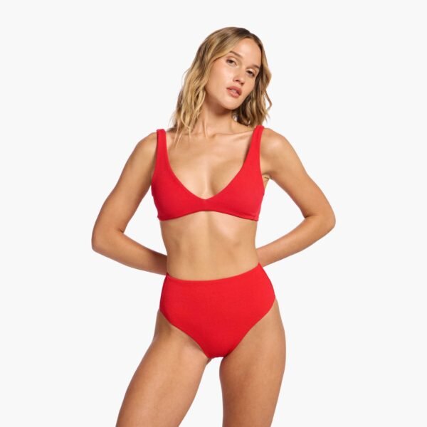 Plunge Bikini Top | Chili