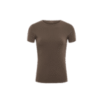 SwiftStretch Seamed Tee | Mocha